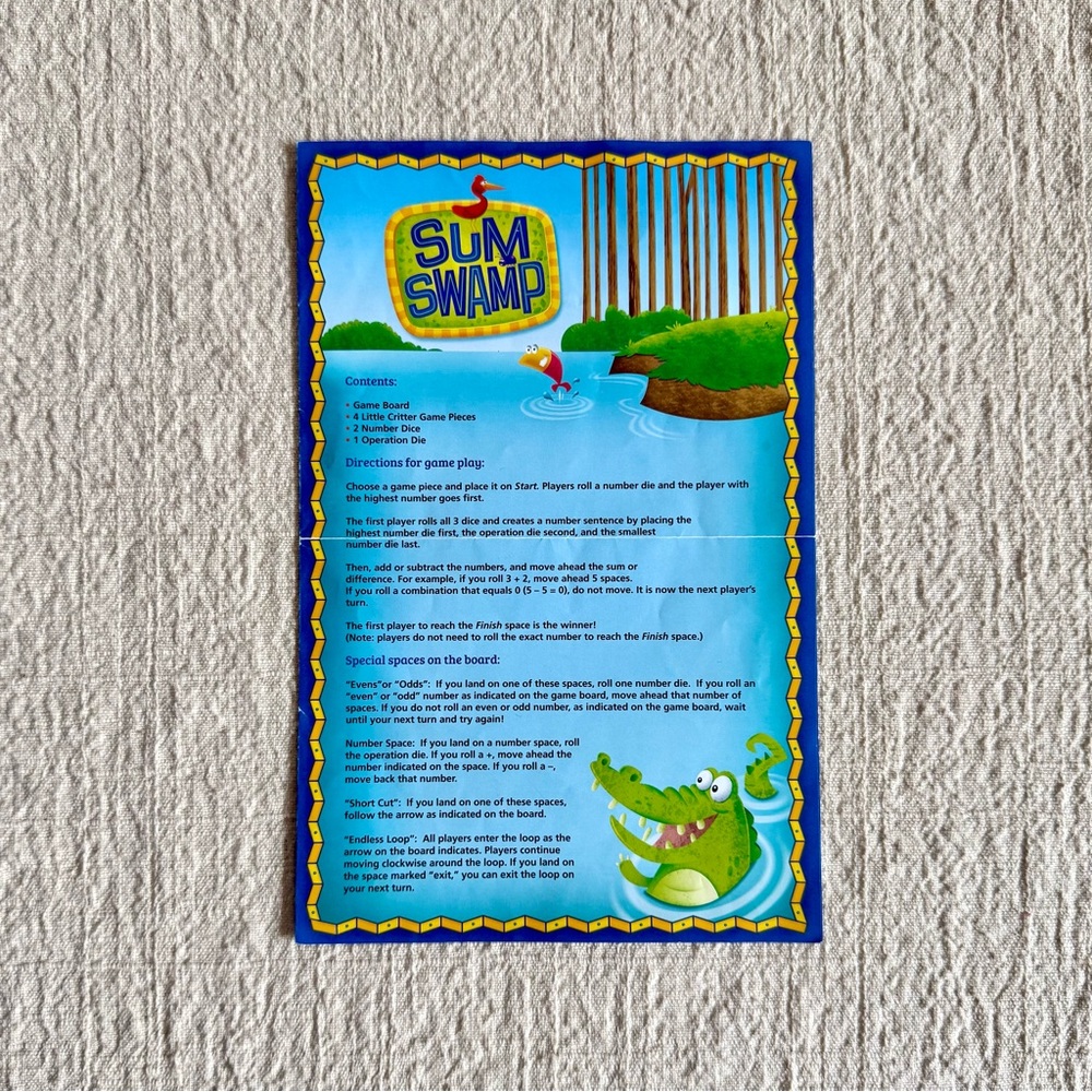 LEARNING RESOURCES Swamp Sum Math Game - Picture 7 of 13